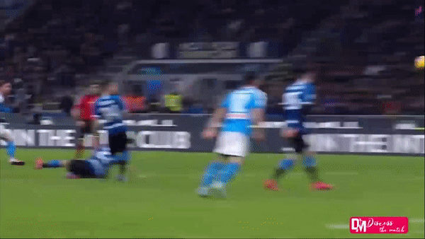Inter - Napoli 0-1: Fabian Ruiz Pena vẽ siêu phẩm