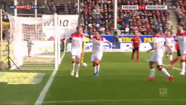 Freiburg - Dusseldorf 0-2: Andre Hoffmann, Erik Thommy lập công giành gọn 3 điểm