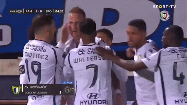 Famalicao - Sporting 3-1: Uros Racic khai màn, Diogo Gonçalves lập cú đúp
