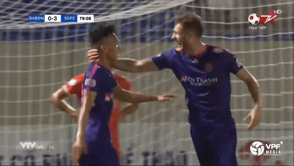 Đà Nẵng - Sài Gòn 1-4: Pedro Paulo, Tấn Tài, Vũ Tín vùi dập chủ nhà, HLV Huỳnh Đức ngậm ngùi