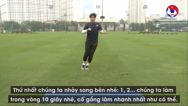 HLV Park Sung Gyun hướng dẫn tập thể lực tại nhà - Bài số 5 