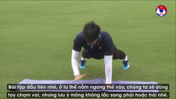 HLV Park Sung Gyun hướng dẫn tập thể lực tại nhà - Bài tập 6