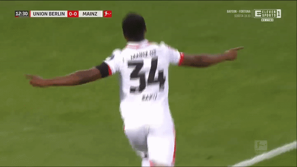 Union Berlin - Mainz 05 1-1: Bote Baku khai màn, Ingvartsen cầm hòa, Andrich nhận thẻ đỏ