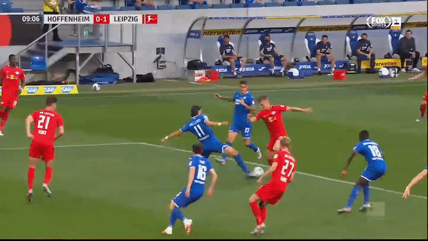 Hoffenheim - RB Leipzig 0-2: Dani Olmo sớm tỏa sáng lập cú đúp sau 11 phút