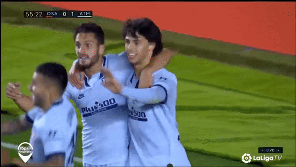 Osasuna - Atletico Madrid 0-5: Felix sớm lập cú đúp, Llorente, Morata, Carrasco khoe tài, HLV Simeone thắng lớn