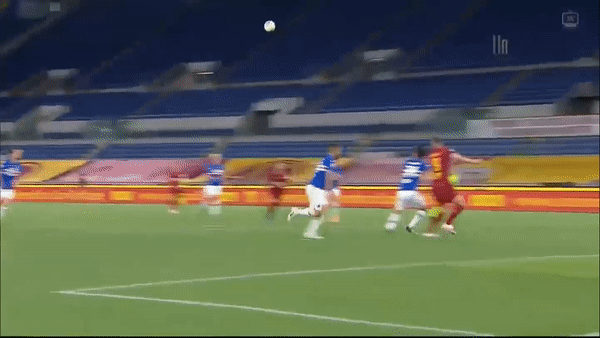 Roma - Sampdoria 2-1: Gabbiadini khai màn, Edin Dzeko tỏa sáng cú đúp bàn thắng