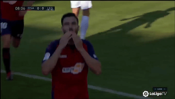 Osasuna - Leganes 2-1: Gallego xuất sắc lập cú đúp
