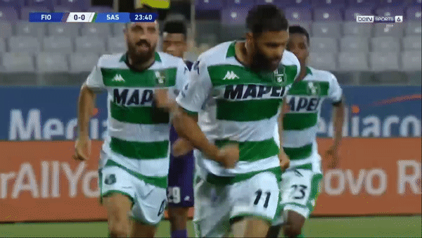 Fiorentina - Sassuolo 1-3: Gregoire Defrel sớm lập cú đúp, Muldur ấn định chiến thắng