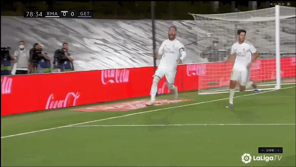 Real Madrid - Getafe 1-0: Carvajal bị đốn ngã, Sergio Ramos lập công, HLV Zidane hơn Barca 4 điểm