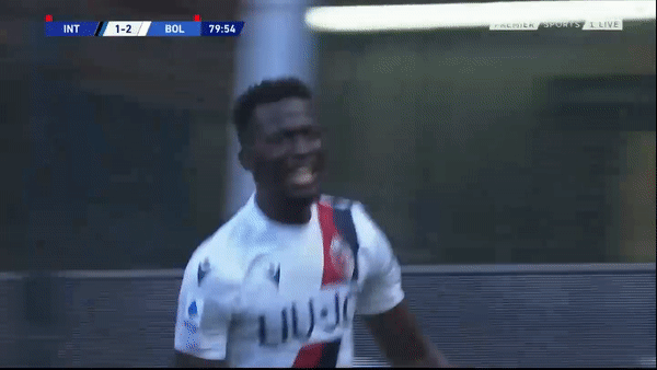 Inter Milan - Bologna 1-2: Lukaku tỏa sáng nhưng Juwara, Barrow ngược dòng chiến thắng