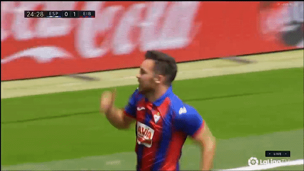 Espanyol - SD Eibar 0-2: Exposito xuất sắc lập cú đúp, Eibar chìm sâu đáy La Liga