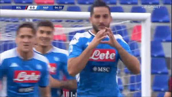 Bologna - Napoli 1-1: Manolas sớm ghi bàn, Musa Barrow kịp gỡ hòa phút 80