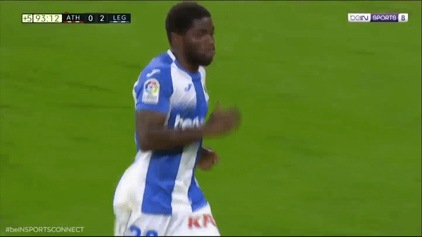 Athletic Bilbao	- Leganes 0-2: Thủ thành Simon nhận thẻ đỏ, Guerrero, Assale lập công, giành 3 điểm quý giá