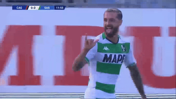 Cagliari - Sassuolo 1-1: Caputo mở bàn, Joao Pedro gỡ hòa, Carboni phải nhận thẻ đỏ