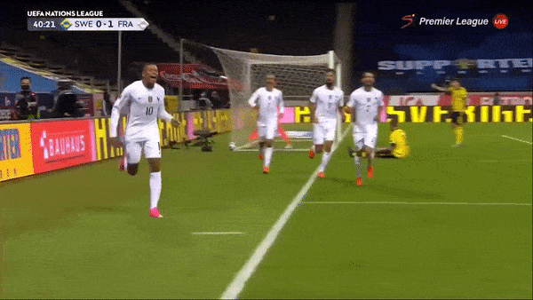 Thụy Điển - Pháp 0-1: Griezmann kém duyên, Mbappe lập công 