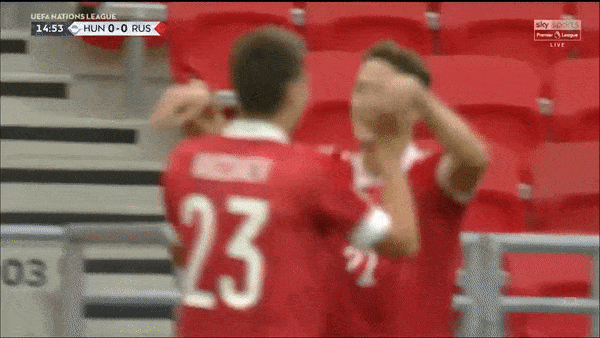 Hungary - Nga 2-3: Miranchuk, Ozdoev, Fernandes tỏa sáng, Sallai, Nikolic suýt ngược dòng thành công