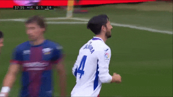 Huesca - Eibar 1-1: Esteban Burgos mở bàn, Mir Vicente níu giữ 1 điểm