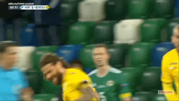Bắc Ireland - Romania 1-1: Liam Boyce khai bàn, Eric Bicfalvi kịp gỡ hòa
