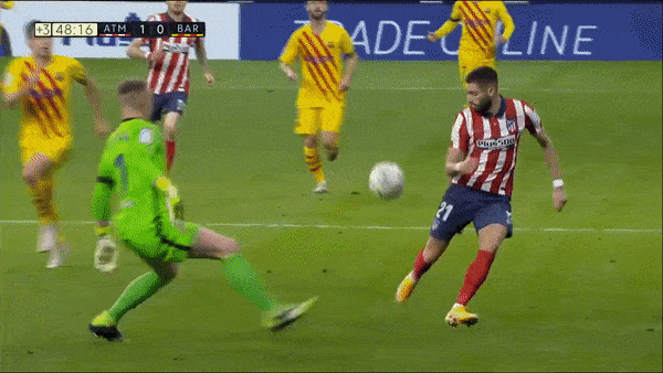 Atletico Madrid - Barcelona 1-0: Dembele, Messi, Griezmann mờ nhạt, Carrasco tỏa sáng giành chiến thắng quý giá cho Diego Simeone