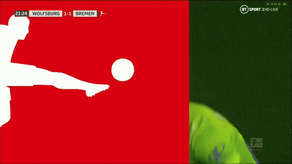 Wolfsburg - Werder Bremen 5-3: Mãn nhãn 8 bàn thắng, Bote Baku, Anthony Brooks, Wout Weghorst, Bartosz Bialek, Leonardo Bittencourt, Kevin Moehwald khoe tài