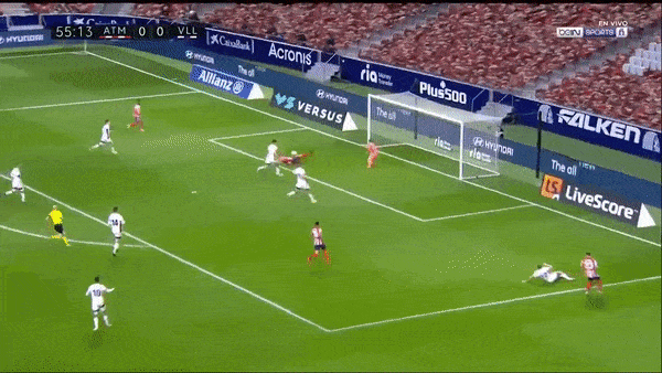 Athletico Madrid - Valladolid 2-0: Correa, Suarez kém duyên, Lemar, Llorente ghi bàn, HLV Diego Simeone thắng nhẹ nhàng