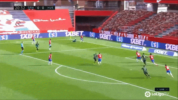 Granada - Huesca 3-3: Charris, Molina, Sanchez, Mikel Rico, Garcia, Okazaki đua tài bắn phá, bất phân thắng bại