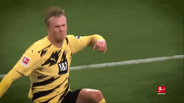 Haaland, Douglas Costa, Angelino có mặt trong những bàn thắng đẹp tháng 11 tại Bundesliga