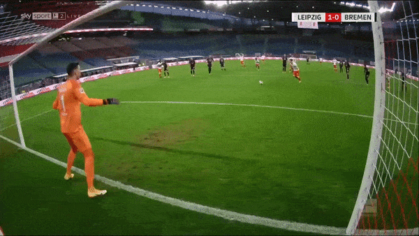 RB Leipzig - Werder Bremen 2-0: Sabitzer mở bàn trên chấm penalty, Daniel Olmo ấn định chiến thắng 