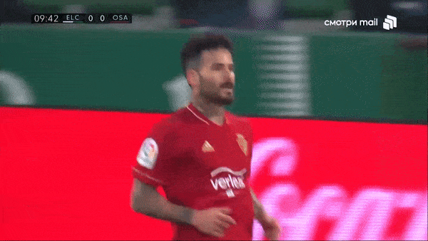 Elche - Osasuna 2-2: Ruben Garcia khai bàn, Fidel Chaves gỡ hòa, Darko Brasanac lập công, Guido Carrillo lại gỡ hòa, Inigo Perez nhận thẻ đỏ
