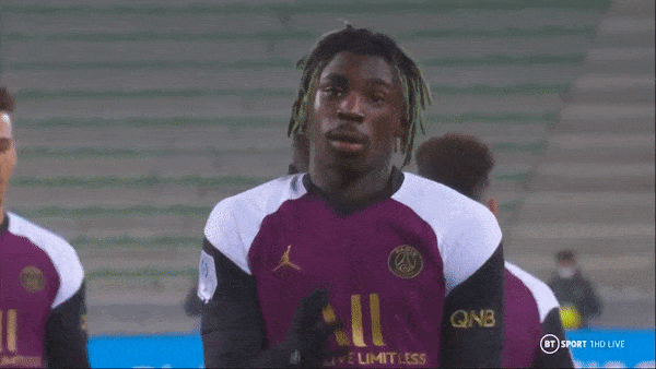 Saint-Etienne - PSG 1-1: Di Maria, Kylian Mbappe tịt ngòi, Moise Kean tỏa sáng, HLV Pochettino ra mắt 'tạm hài lòng'