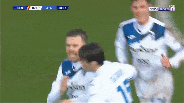 Benevento - Atalanta 1-4: Josip Ilicic, Rafael Toloi, Duvan Zapata, Luis Muriel lần lượt khoe tài ghi bàn