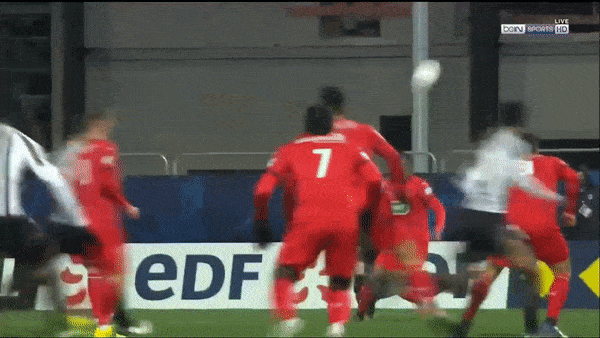 Angers SCO - Rennes 2-1: Angelo Fulgini chỉ cần 14 phút lập cú đúp, Serhou Guirassy rút ngắn tỷ số