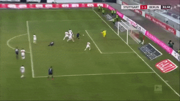 Stuttgart - Hertha Berlin 1-1: Sasa Kalajdzic khai bàn, Sami Khedira kiến tạo, Luca Netz kịp gỡ hòa phút cuối trận