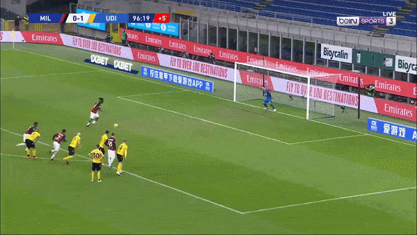 AC Milan - Udinese 1-1: Không Ibrahimovic, Becao thủng lưới Milan, Franck Kessie giành 1 điểm phút cuối, bám đuổi ngôi đầu của Inter Milan