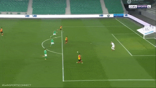  Saint Etienne - Lens 2-3: Harold Moukoudi, Denis Bouanga lập công, Florian Sotoca, Arnaud Kalimuendo, David Costa giành chiến thắng