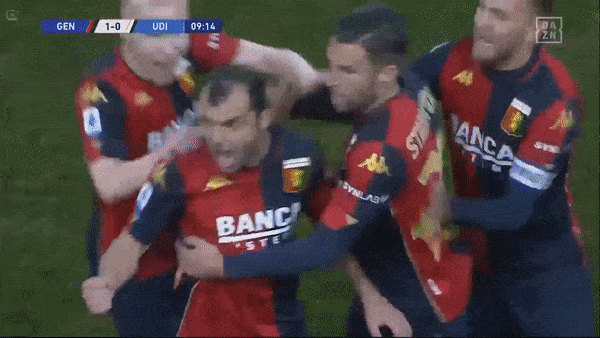 Genoa - Udinese 1-1: VAR cứu bàn thắng của Goran Pandev, Rodrigo De Paul gỡ hòa trên chấm penalty