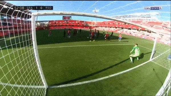 Granada - Real Sociedad 1-0: Victor Diaz dứt điểm, German Sanchez ghi bàn, Sociedad vào tốp 5 La Liga