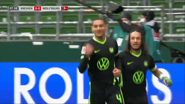 Werder Bremen - Wolfsburg 1-2: Josh Sargent sớm phản lưới nhà, Wout Weghorst lập công, Kevin Mohwald rút ngắn tỷ số