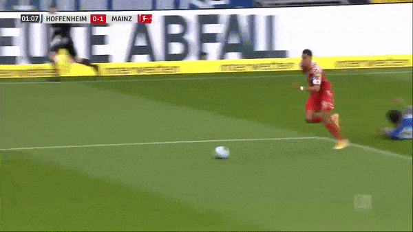 Hoffenheim - Mainz 1-2: Robert Glatzel chớp thời cơ ghi bàn phút thứ 1, Ihlas Bebou gỡ hòa, Dominik Kohr ấn định chiến thắng
