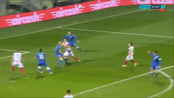 Croatia - Đảo Síp 1-0: Mario Pasalic đánh đầu cận thành, ghi bàn duy nhất giúp Croatia giành 3 điểm đầu tiên