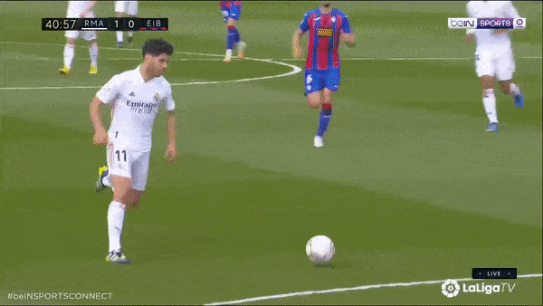 Real Madrid - Eibar 2-0: Casemiro kiến tạo, Asensio khai bàn, Vinicius Junior chuyền, Benzema tỏa sáng