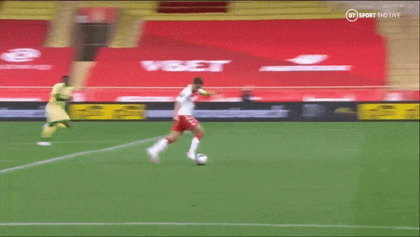 Monaco - Dijon 3-0: Stevan Jovetic chớp thời cơ mở bàn, Ben Yedder tỏa sáng cú đúp, Monaco tạm xếp 3 Ligue 1