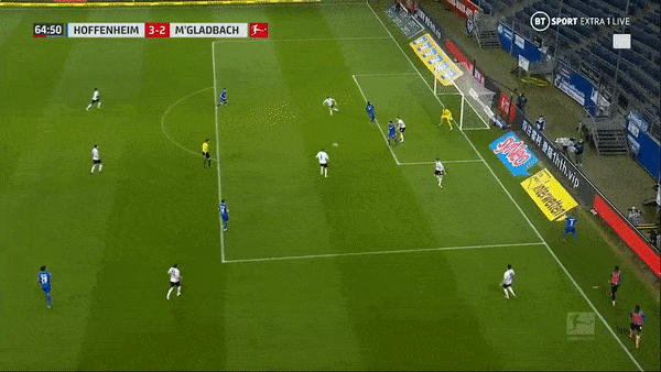 Hoffenheim - M'gladbach 3-2: Alassane Plea, Lazaro lập công, Kramaric xuất thần lập cú đúp, Ihlas Bebou ngược dòng chiến thắng