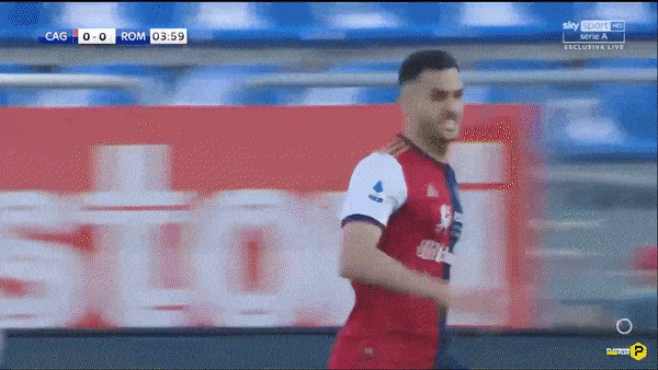 Cagliari - AS Roma 3-2: Lykogiannis, Razvan Marin, Joao Pedro tỏa sáng, Carles Perez, Federico Fazio nỗ lực ngược dòng bất thành