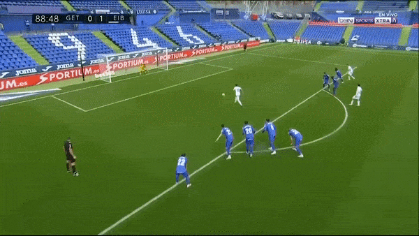 Getafe - Eibar 0-1: Recio lập công từ chấm penalty, mang về 3 điểm nhưng vẫn chót BXH La Liga