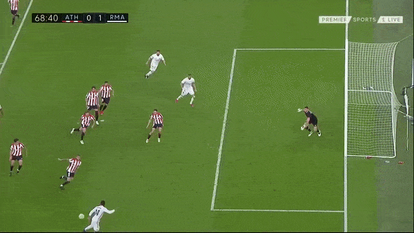 Athletic Bilbao - Real Madrid 0-1: Casemiro kiến tạo, Nacho tỏa sáng, HLV Zidane còn thua Atletico Madrid 2 điểm, quyết soán ngôi đầu La Liga 