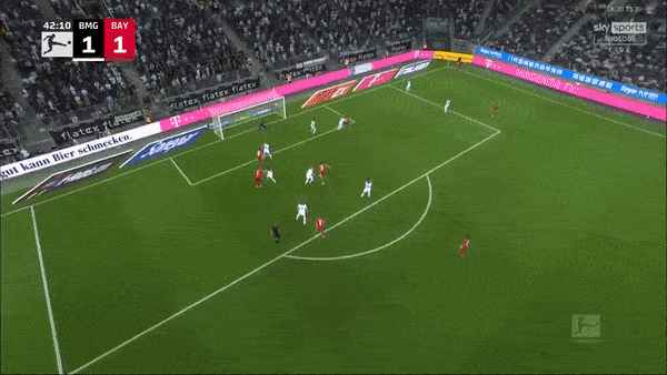 M'gladbach - Bayern Munich 1-1: Stindl kiến tạo, Plea khai bàn Bundesliga, Kimmich kiến tạo, ngôi sao Lewandowski tỏa sáng, Bayern chia điểm ngày ra quân