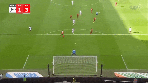 Augsburg vs Leverkusen 1-4: Iago, Niederlechner bất ngờ phản lưới nhà, Patrik Schick, Florian Wirtz chốt hạ chiến thắng may mắn