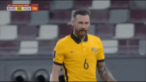 Australia vs Trung Quốc 3-0: Mabil nhanh chân mở tỷ số, Boyle sút đẹp mắt nâng tỷ số, Duke chốt hạ vị trí nhất bảng B