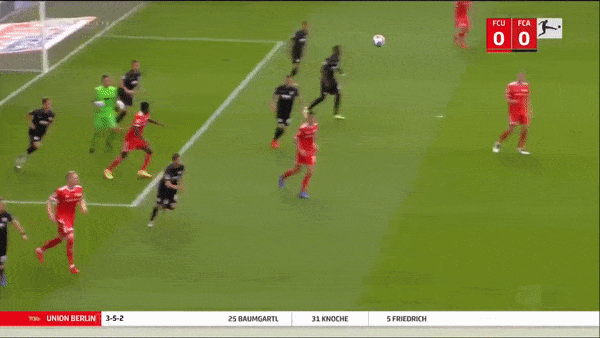 Union Berlin vs Augsburg 0-0: Ngày đen đủi với hàng công Awoniyi, Kruse nhưng may mắn mỉm cười với thủ thành Gikiewicz